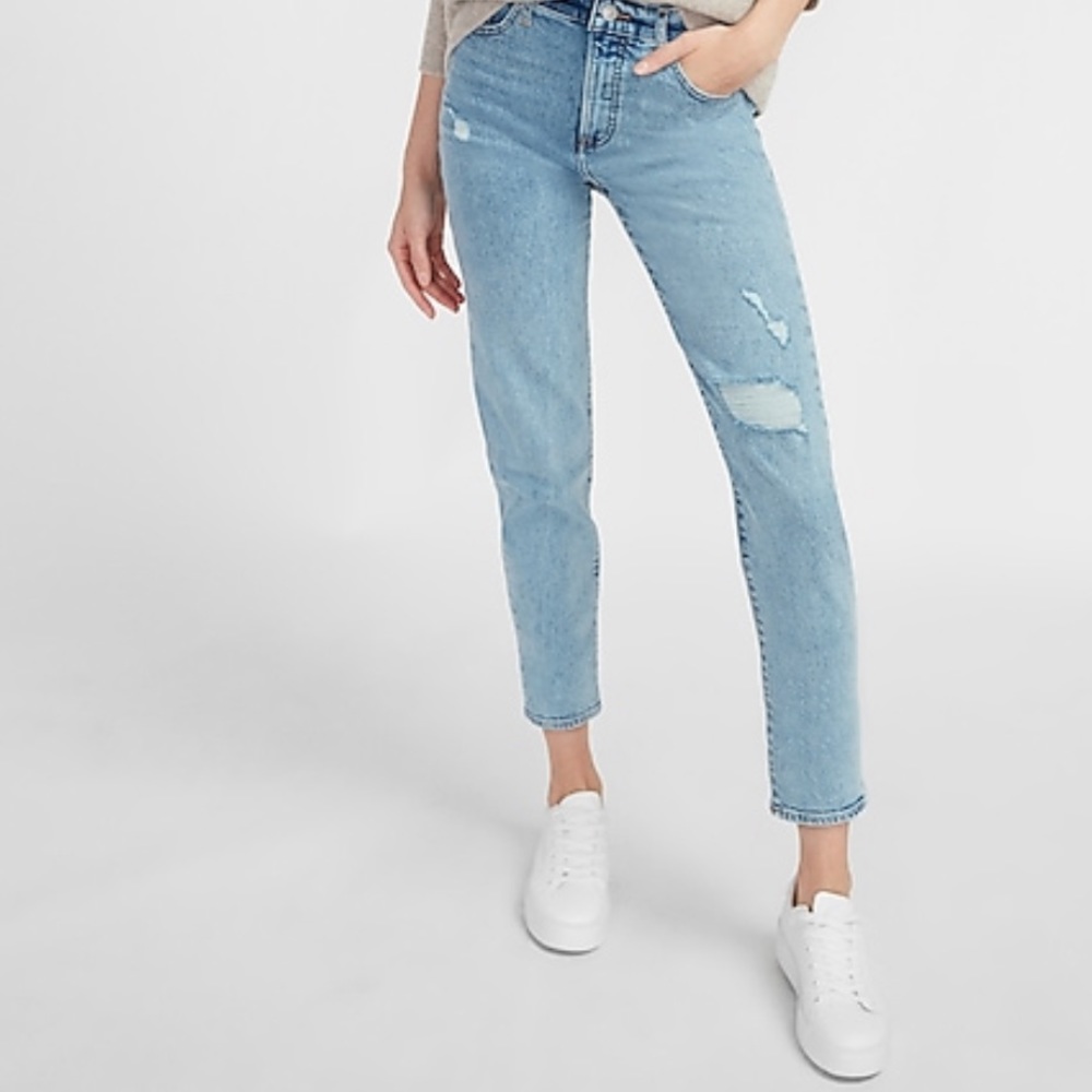 High Rise Mom Jeans